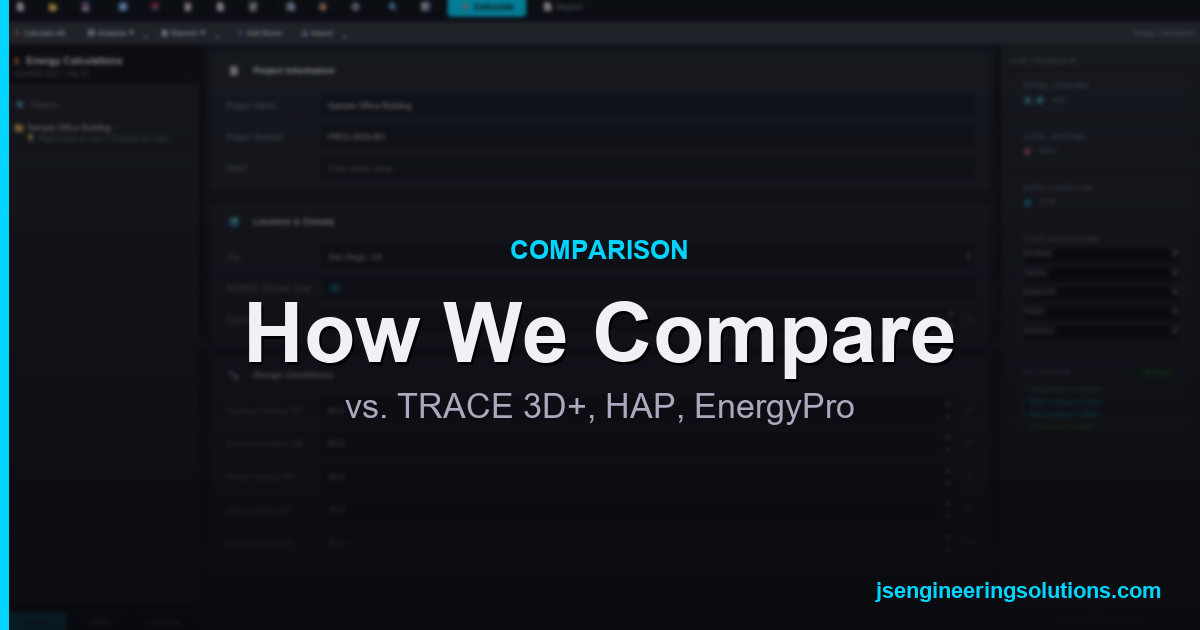 Compare - JΔS Engineering Suite